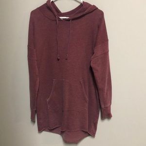 Tunic sweatshirt